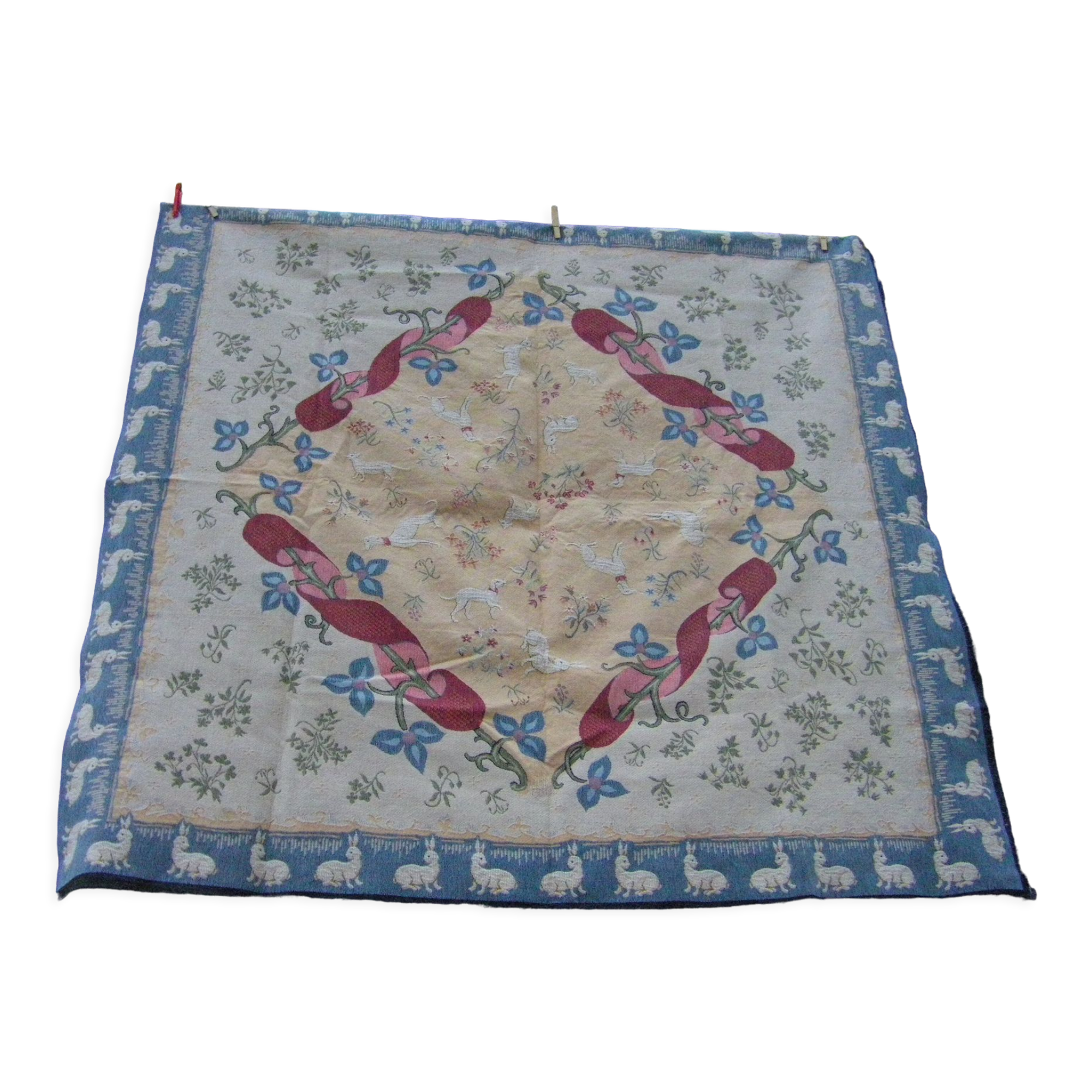 Plaid Jules Pansu Paris 137 x 137 cm