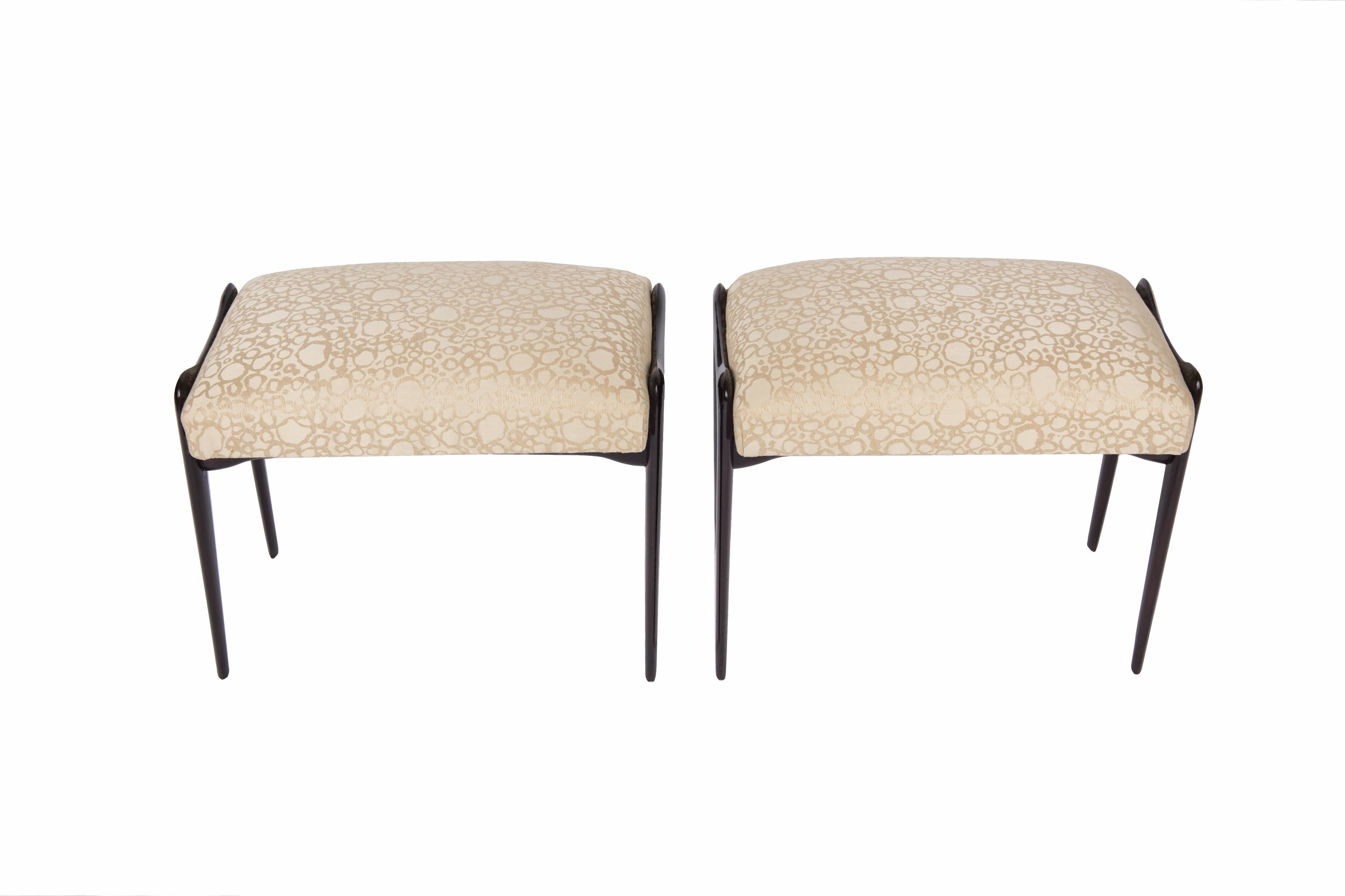 Italian-born footrest pair