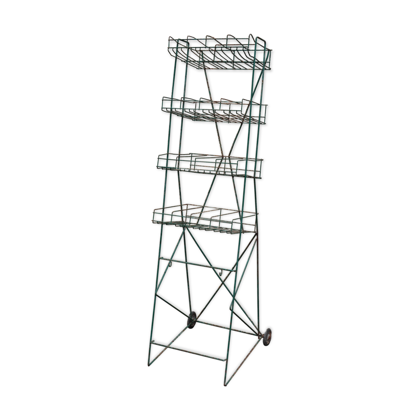 Etagère de fleuriste-meuble de métier-serre-jardin