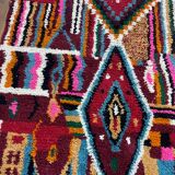 Tapis marocain artisanal authentique 2.5 x 1.5 m