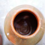 Vintage glazed terracotta pot