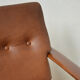 Danish 3 seater teak and leather sofa, 1960