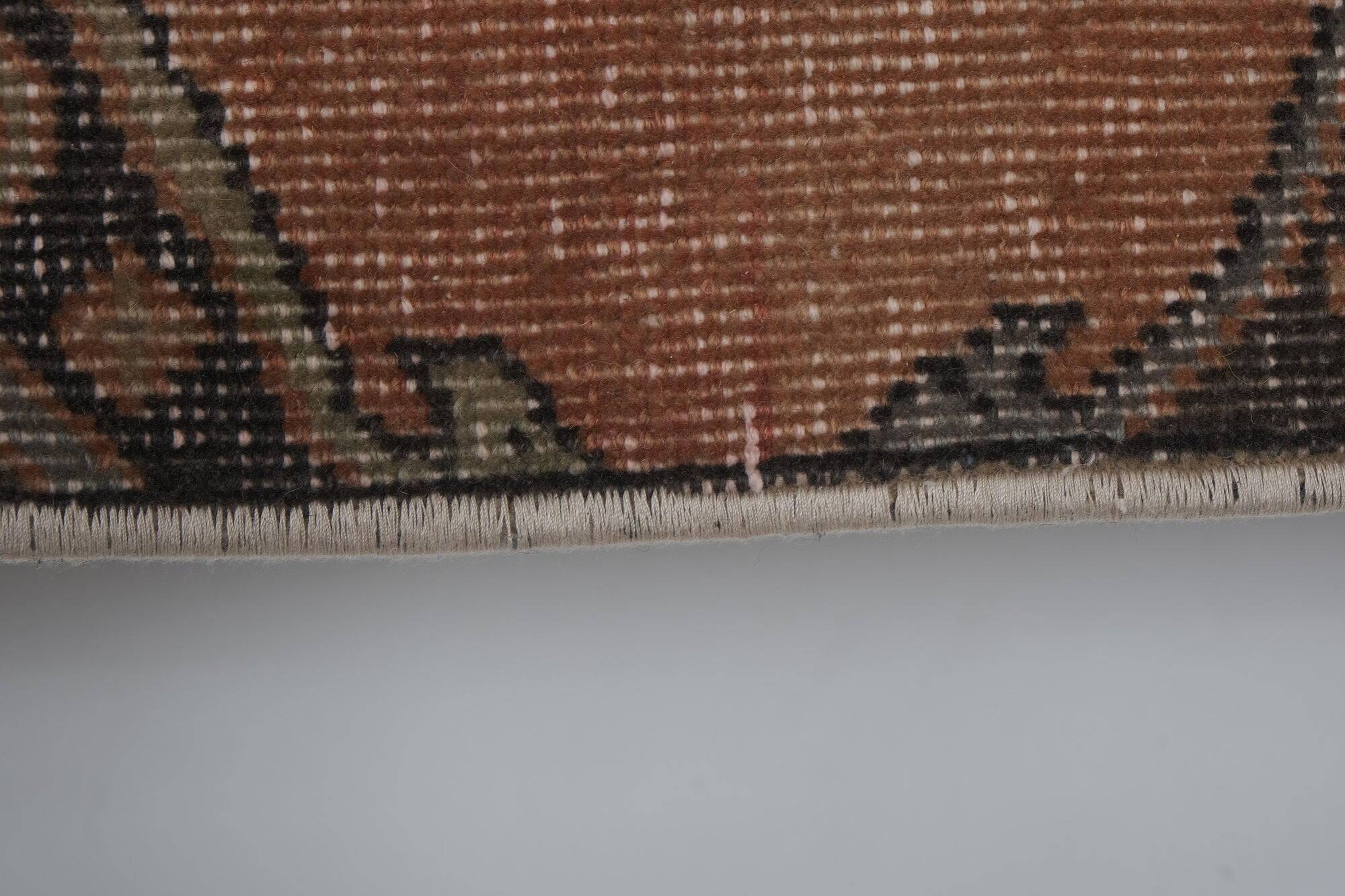 Vintage Turkish hallway rug 88x397 cm