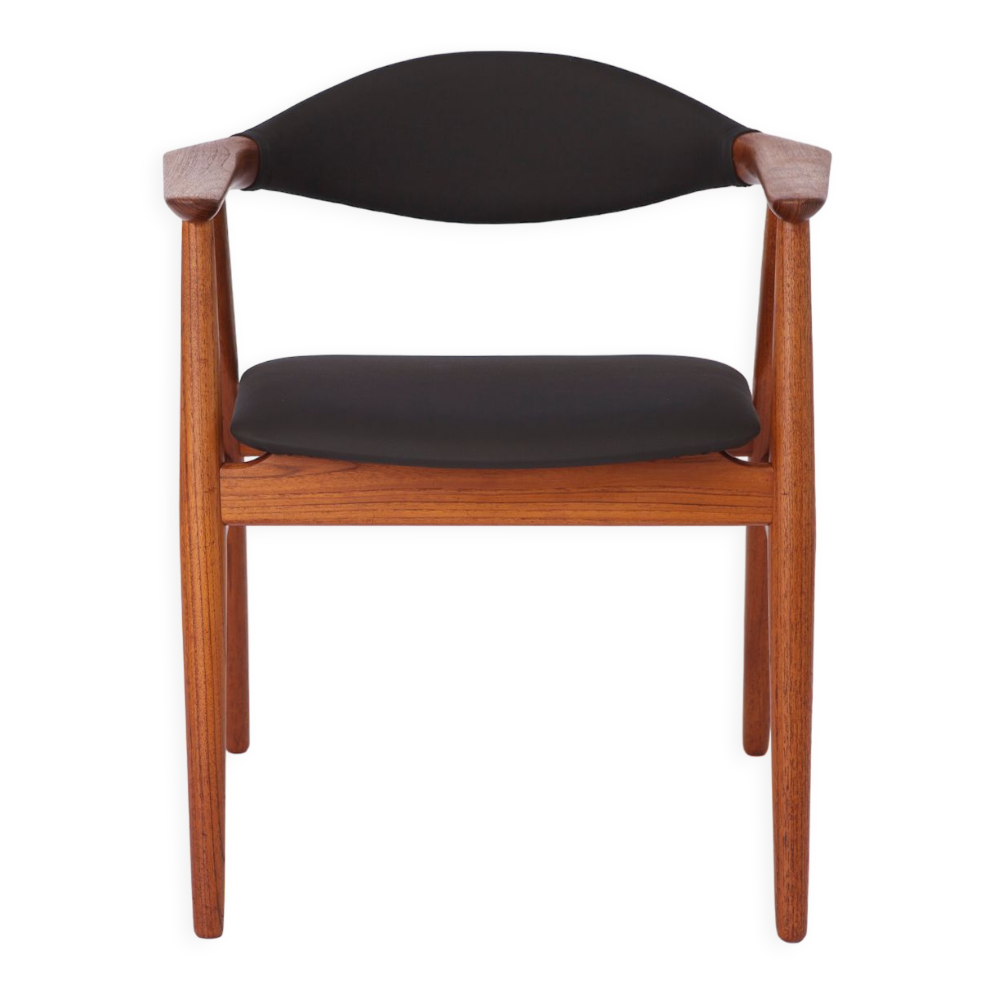 Armchair Erik Kirkegaard, 1960s Denmark, Vintage, Teak, for manufacturer Glostrup