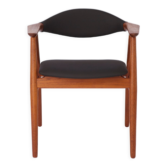 Fauteuil Erik Kirkegaard, Danemark des années 1960, Vintage, Teck, pour fabricant Glostrup