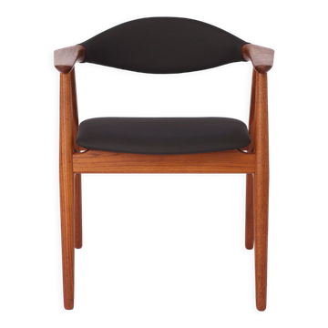 Armchair Erik Kirkegaard, 1960s Denmark, Vintage, Teak, for manufacturer Glostrup