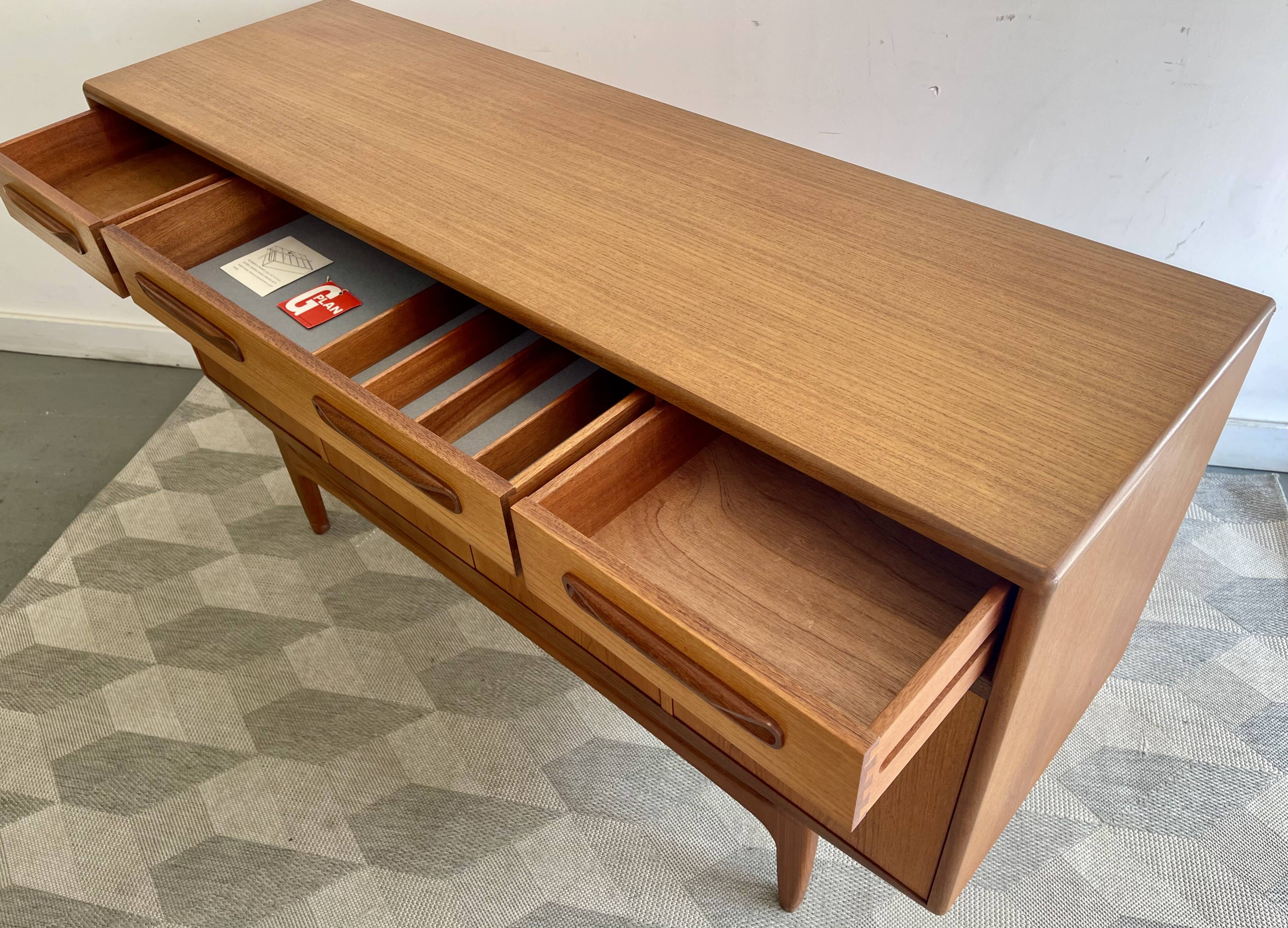 Vintage Teak Fresco G Plan Sideboard