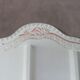 Antique mirror Art Deco beveled and engraved 72 x 53 cm