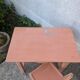 Child's desk and its chair
