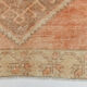 Orange and brown runner rug 78x393cm