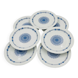 Set of 7 Pontesa dessert plates