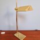 Vintage brass desk lamp, 70s