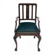 Fauteuil de style Chippendale, vers 1900, restauré