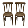 Deux chaises de bistrot