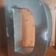 Letter D Metalvetica Seletti 35 cm Industrial style