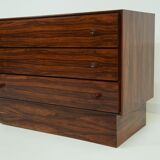 Rosewood chest of drawers 1970s - Scandinavian - design - minimalist