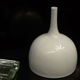 White ceramic vase by Rene Devie France 1972