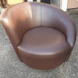 Rotating living room design armchair