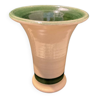 Vase trompette  vintage des années  80