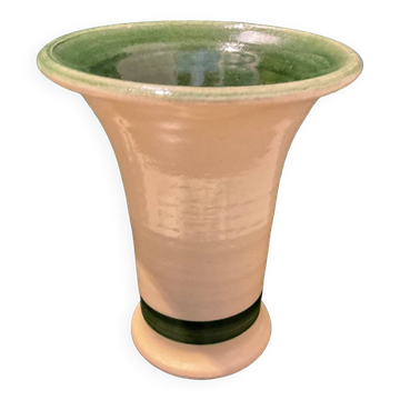 Vase trompette  vintage des années  80