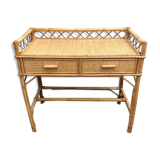 Rattan desk