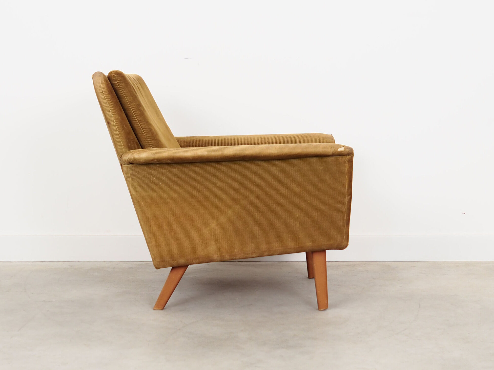 Beech armchair, Scandinavian design, 1960s, designer: Folke Ohlsson, manufacture: Fritz Hansen