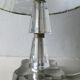 Lamp Art Deco glass and brass 40 years