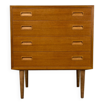 Commode à Tiroirs en Teck par Carlo Jensen pour Hundevad & Co., 1960s