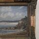 Oil on canvas - Navy - Old painting