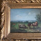 Painting "countryside landscape"