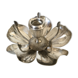 Vintage Olri silver metal candlestick