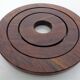 Danish Rosewood Coasters, 1960s, Set of 3
