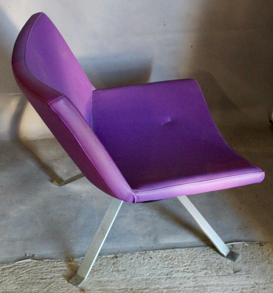Fauteuil Design Kesterport violet