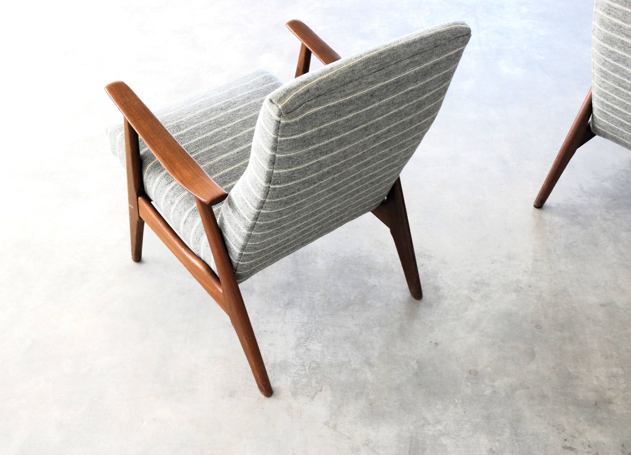 Ensemble de 2 fauteuils vintage | fauteuils | années 1960 | teck