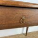 One drawer desk in solid oak 1900