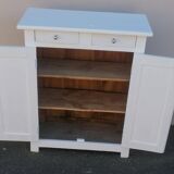 Very beautiful vintage Parisian furniture with 2 white doors from 1940