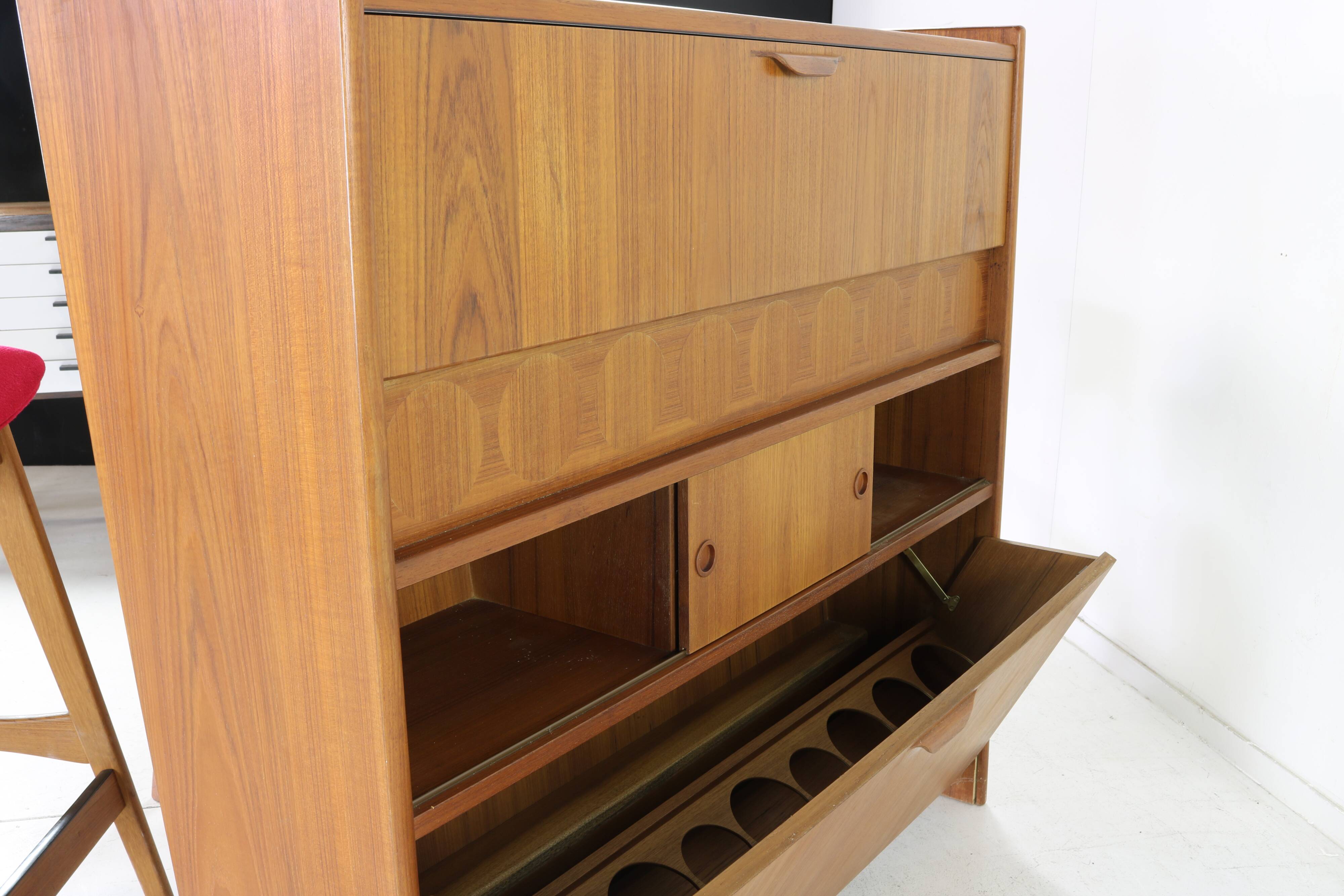 Set de bar sec design danois par Johannes Andersen pour Skaaning & Søn