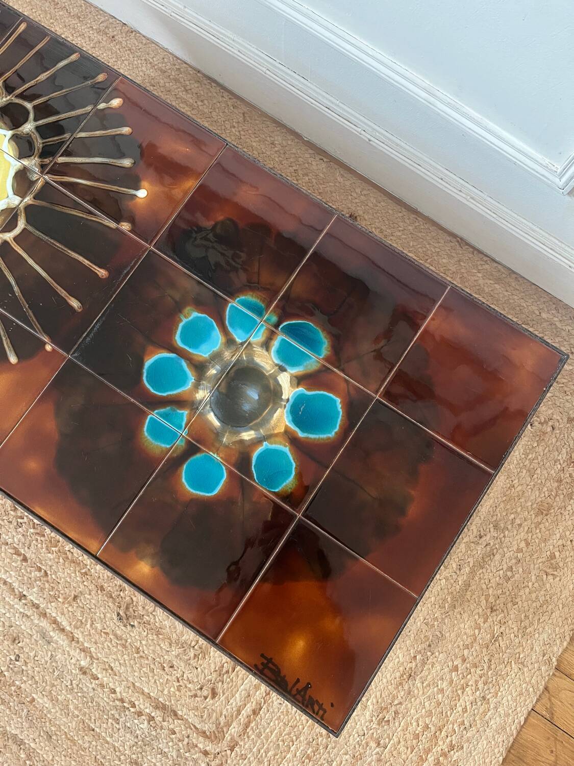 Belarti ceramic coffee table, 1960