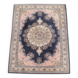 Rug in Pink and Dark Blue – 240x170 cm
