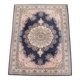 Tapis en rose et bleu foncé – 240x170 cm