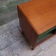 Two-door teak storage unit from the 1960s