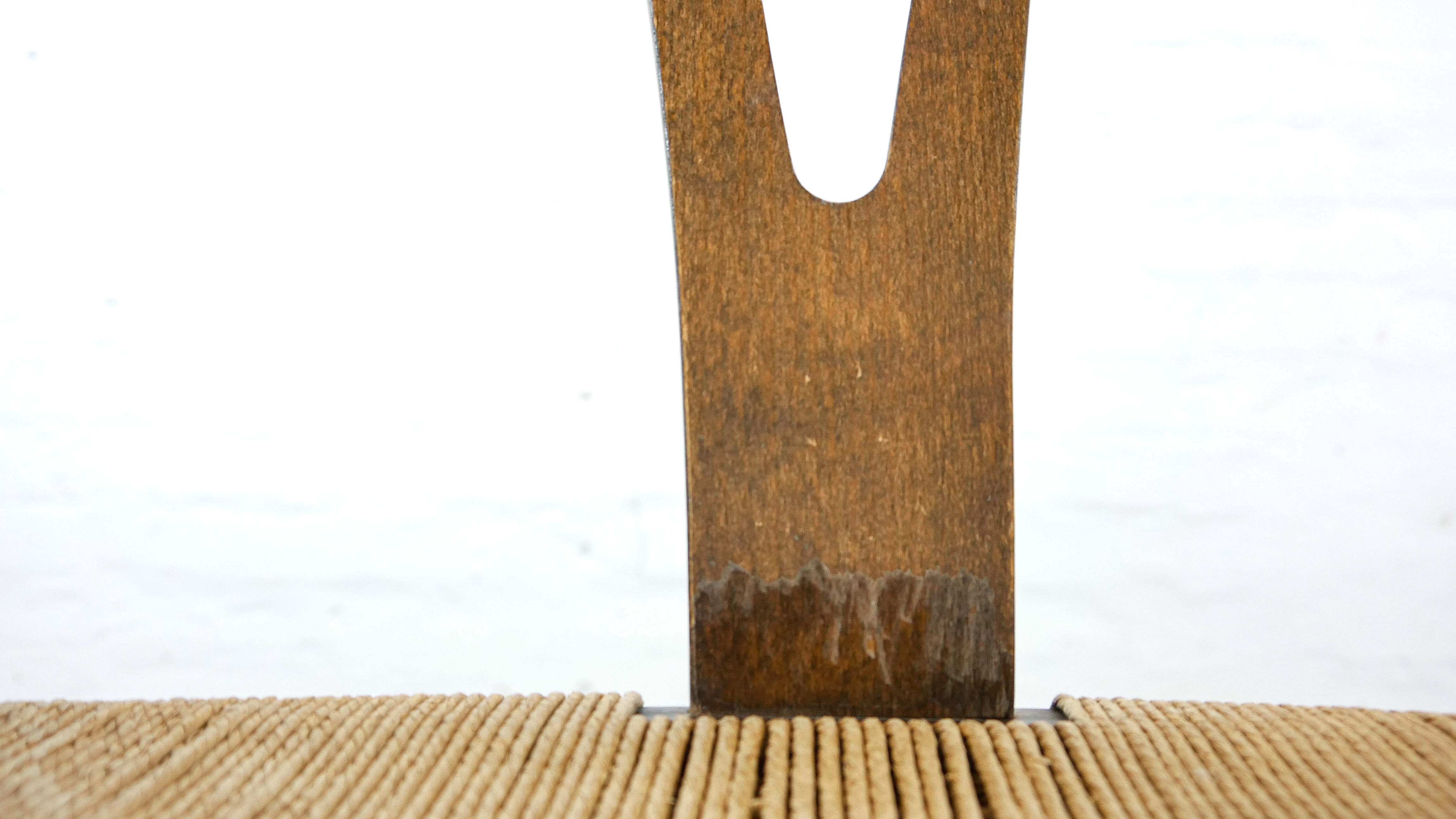 Pair of CH24 wishbone dining chairs by Hans Wegner for Carl Hansen Denmark