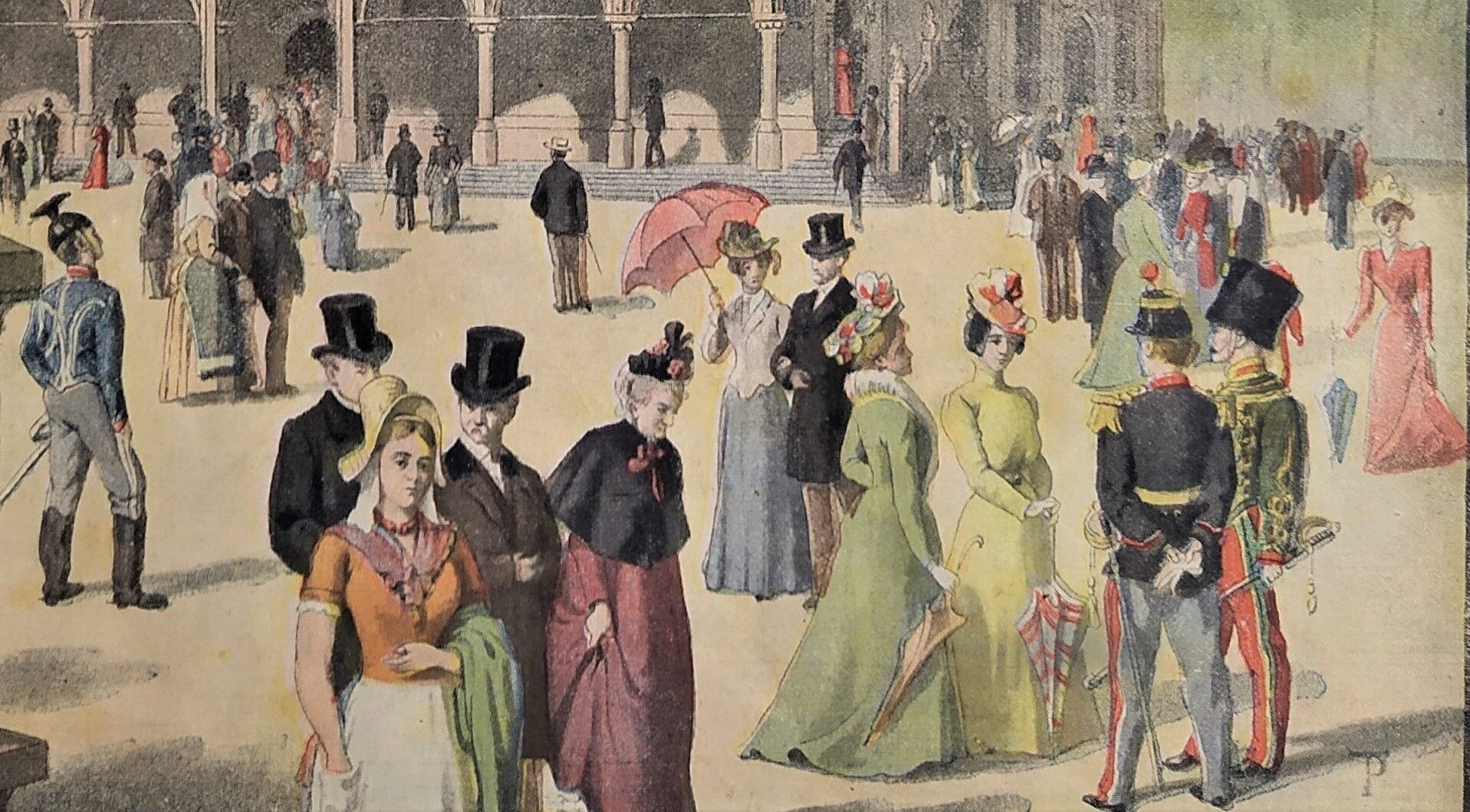 Exposition de 1900 " Le Pavillon de la Belgique "