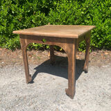 Brutalist wooden table