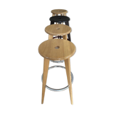 4 Jean Prouvé bar stools - Vitra Edition 2002