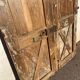 Double-leaf carriage door
