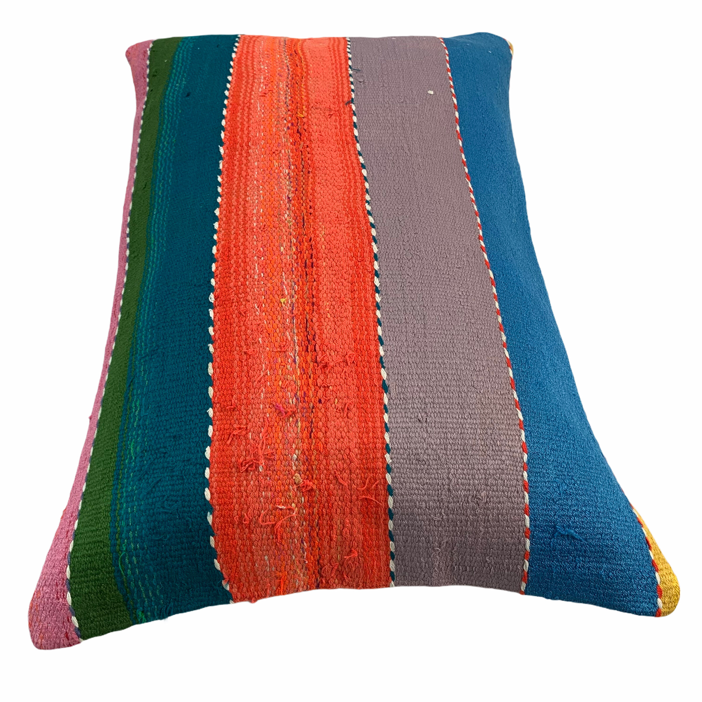 Vintage turkish handmade kilim cushion cover 40x60 cm