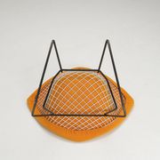 Diamond Chair – Yellow Upholstery - Harry Bertoia