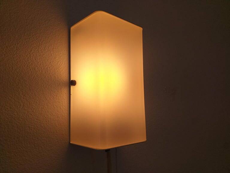Pair of Midcentury Wall or Table Lamps, Pokrok, 1970s