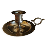 Antique brass bedroom candlestick